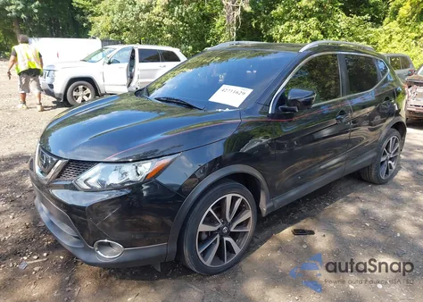 2017 Nissan Rogue Sport Sl z USA, uszkodzony, nr VIN JN1BJ1CR3HW122689